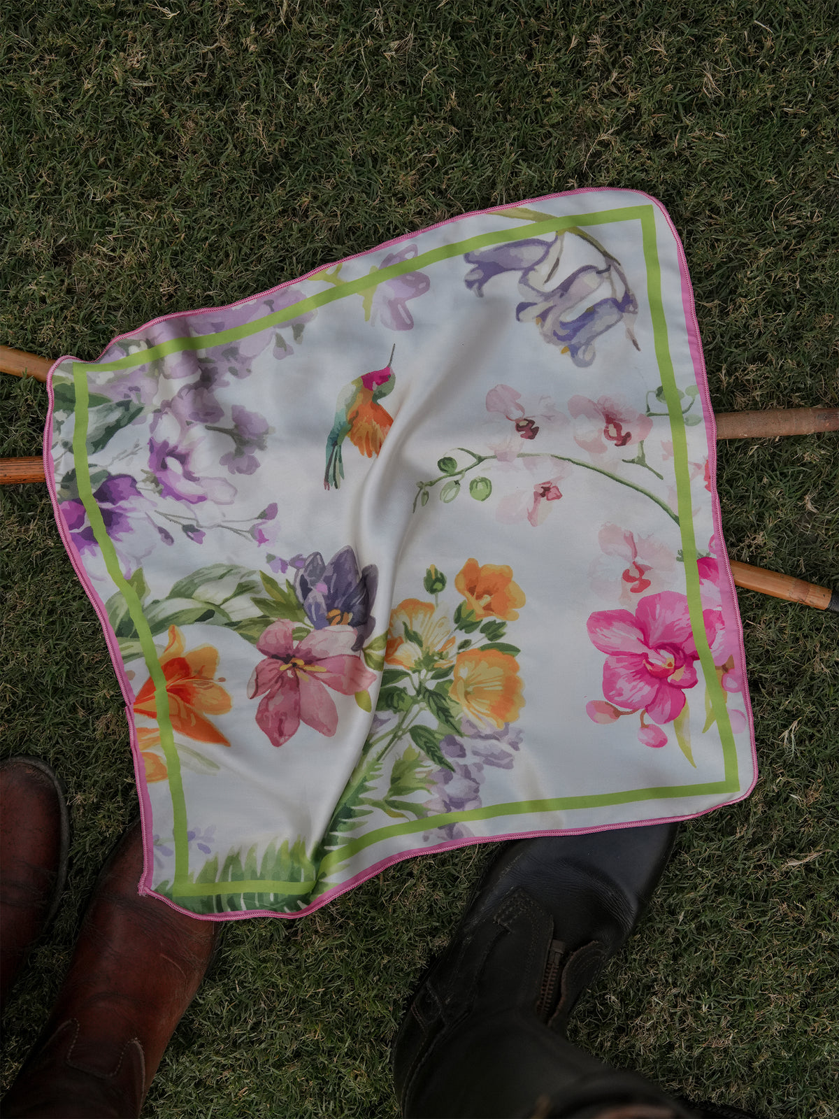 SCARF - MORNING GARDEN