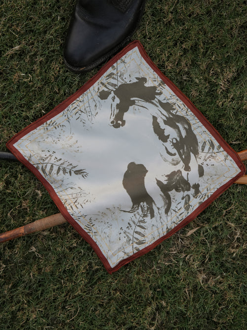 POCKET SQUARE - GARDEN RIDER